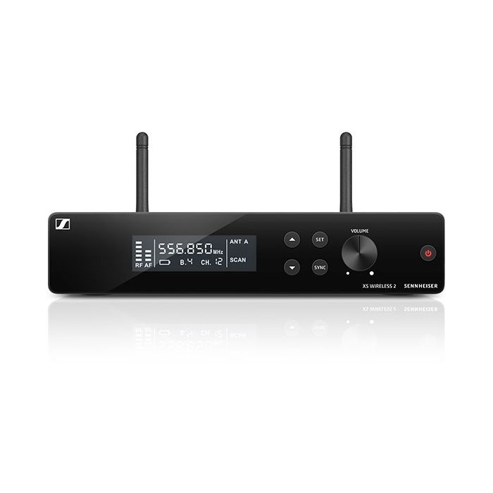 Sennheiser XSW 2 Receiver front,Sennheiser XSW 2 Receiver rear,Sennheiser XSW 2 Receiver side,Sennheiser SKM-835 XSW Handheld Transmitter,Sennheiser XSW 2-835 Set