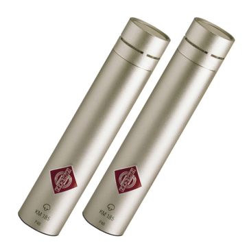Neumann KM 185 Miniature Studio Condenser Microphone Stereo Set (Nickel)