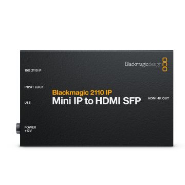 Blackmagic 2110 IP Mini IP to HDMI SFP