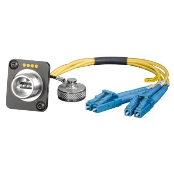 Fieldcast 4Core Single Mode Chassis Connector