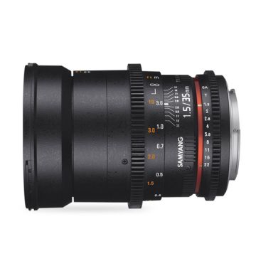 Samyang 35mm T1.5 VDSLR AS UMC II Lens (Canon EF)