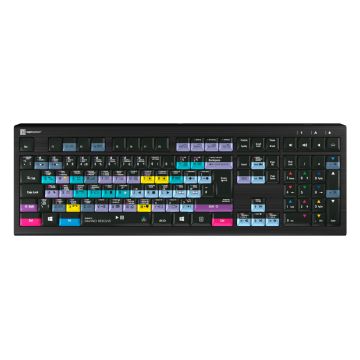 Logickeyboard DaVinci Resolve ASTRA2 Backlit Keyboard – Windows front