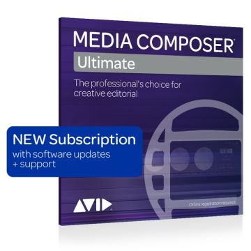 Avid Media Composer Ultimate 1-Year Subscription New