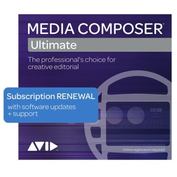 Avid Media Composer Ultimate 1-Year Subscription Renewal