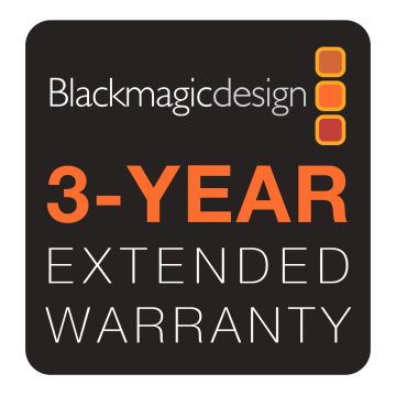 Blackmagic Design 3 Year Extended Warranty for 2110 IP UpDownCross 12G