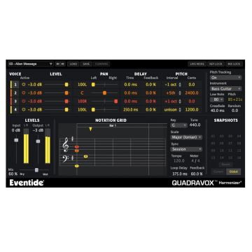 Eventide Quadravox Pitch Shifter Plugin