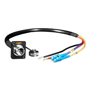 2Core Single Mode Hybrid Chassis Connector
