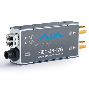 AJA FiDO-2R-12G Fibre Receiver