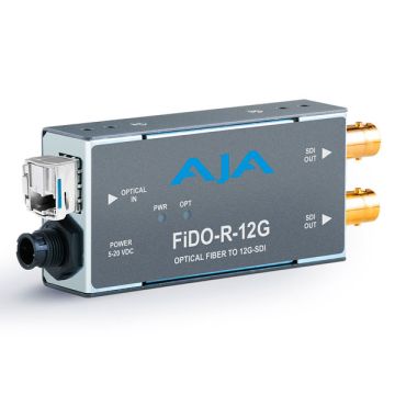 AJA FiDO-R-12G Fibre Receiver