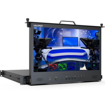 Lilliput RM-1731 17.3 inch HDMI2.0 1RU Pull-out Rackmount Monitor