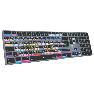 Logickeyboard Avid Media Composer 'Pro' layout Titan Wireless Keyboard - Mac