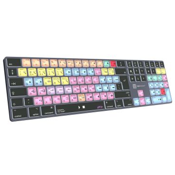 Logickeyboard Avid Pro Tools Titan Wireless Keyboard - Mac