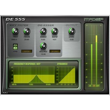 McDSP DE555 De-Esser Plugin