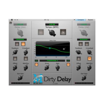 Metric Halo Dirty Delay Plugin