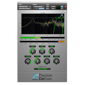 Metric Halo Precision DeEsser Plugin