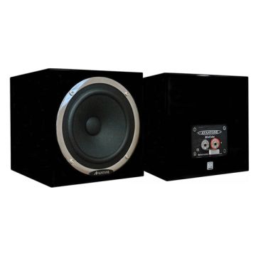 Avantone MixCube Monitors in Black, front and rear