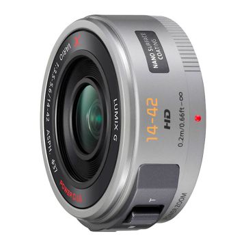 LUMIX G X Vario PZ 14-42mm F3.5-5.6 ASPH. POWER OIS Lens Silver