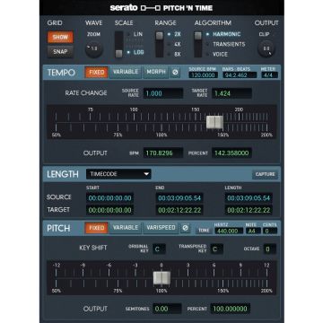 Serato Pitch 'n Time Pro Plugin