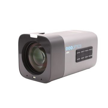 PTZOptics Studio 4K 12x Box Camera - Grey