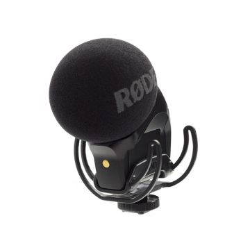 Rode Stereo VideoMic Pro with Rycote Front