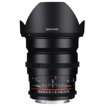 Samyang 24MM T1.5 VDSLR ED AS IF UMC II Lens (Sony FE)