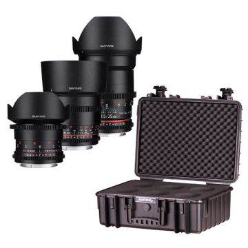 Samyang VDSLR 3-Lens Kit