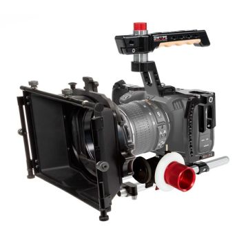Shape BlackMagic Pocket Cinema 4K Cage Kit: Includes Matte Box & Follow Focus