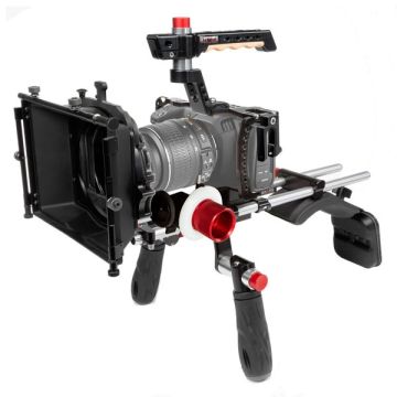 Shape Blackmagic Pocket Cinema Camera 4K  Shoulder Mount, Matte Box & Follow Focus