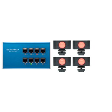 Skaarhoj ETH-TALLY Link Tally System x4