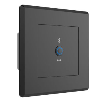 Turtle AV Dante Bluetooth Wallplate (EU Black)
