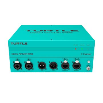 Turtle AV Mineola 2x2 Dante Audio Bridge