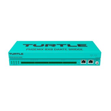 Turtle AV Phoenix 8x8 Dante Audio Bridge