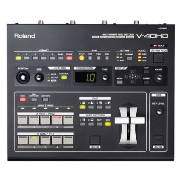 Roland V40HD Video Switcher Top